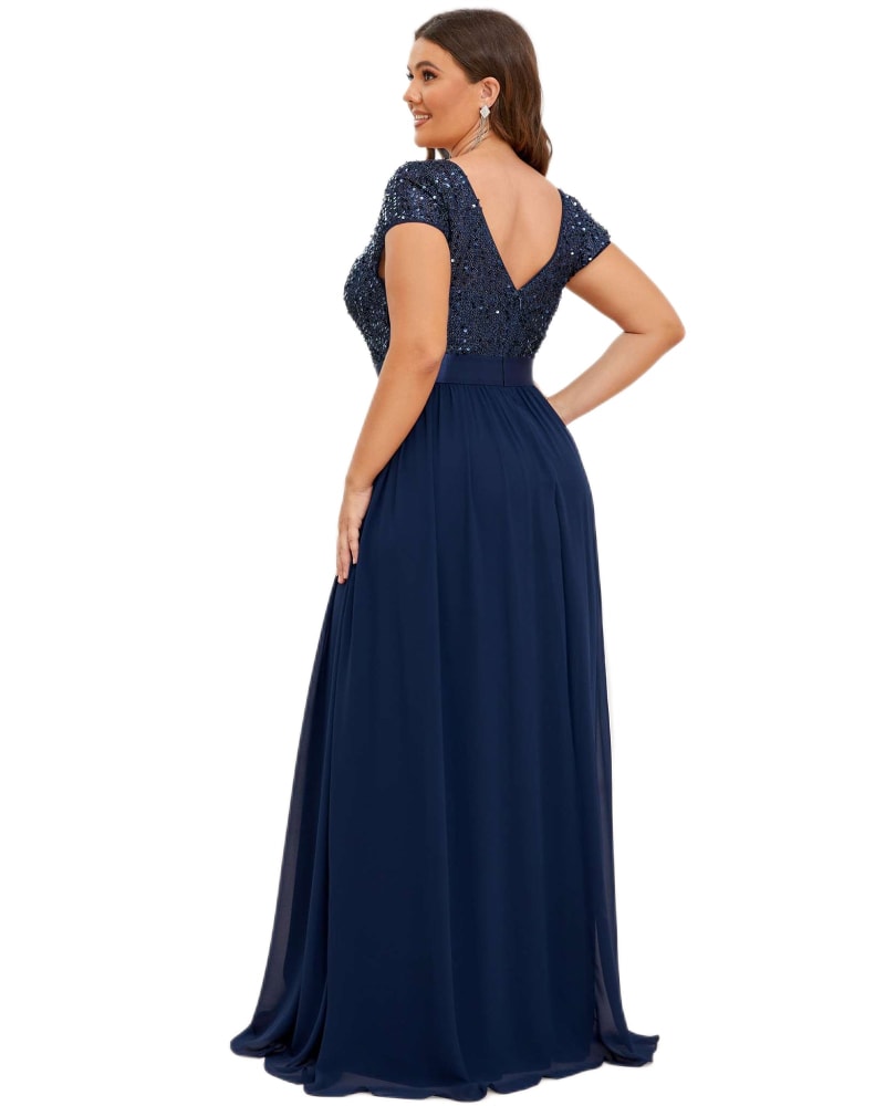 Navy empire cheap waist dress
